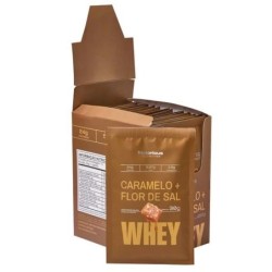 SACHE WHEY CARAMELO + FLOR DE SAL BOX 30g | 15UN