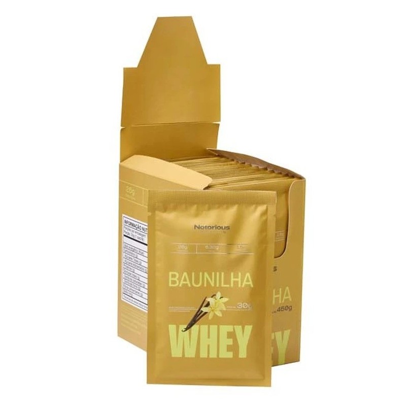 SACHE WHEY BAUNILHA BOX 30g | 15UN