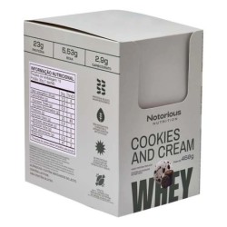 SACHE WHEY COOKIES AND CREAM BOX 30g | 15UN