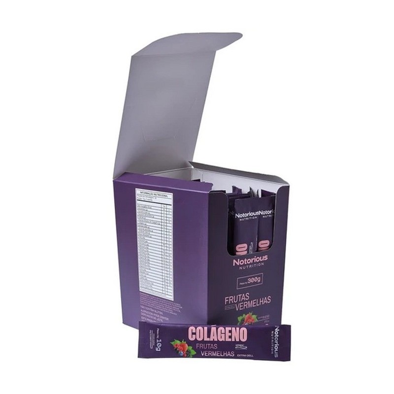 Sache Colágeno Frutas Vermelhas Box 10g | 30un